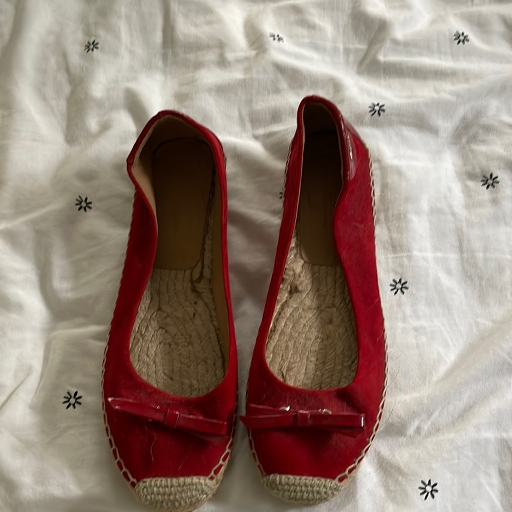 Beautiful flat espadrille shoes by Ferragamo